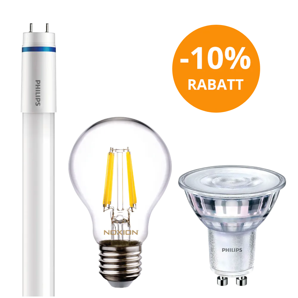 LED -lampor för installatörer