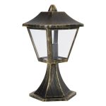 Ledvance Utomhuslykta E27 Endura Classic Svart-Guld | 33cm - Traditioneel