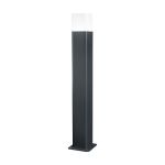 Ledvance Smart+ Wifi LED Piedestallampa 50cm Cube Mörk Grå Utomhus 9.5W 500lm - 830 Varm Vit | RGBW - Dimbar