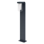 Ledvance Smart+ Wi-Fi LED Piedestallampa Cascade Mörk Grå Utomhus 10W 420lm - 830 Varm Vit | 80cm - RGBW - Dimbar
