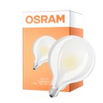 Osram LED Superstar E27 Globe Filament Matt 11W 1521lm - 940 Kallvit | Bästa Färgåtergivning - Ersättare 100W