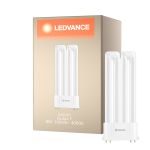Ledvance DULUX-F LED 8W - 840 Kallvit | 4-Stift - Ersättare 18W