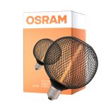 Osram Decor Straw E27 Tubular Filament Klar 3.5W 110lm - 818 Extra Varm Vit | Dimbar - Ersättare 15W