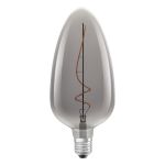 Ledvance Vintage 1906 LED E27 Kronljus Klar 4W 140lm - 818 Extra Varm Vit | Dimbar - Ersättare 15W