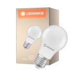 Ledvance Classic LED E27 Päron Matt 4.9W 470lm - 827 Extra Varm Vit | Ersättare 40W - Återvunnet