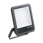Ledvance LED Strålkastare Aluminium Svart 100W 15000lm 100D - 840 Kallvit | IP66 - Ljussensor - Symmetrisk