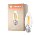 Ledvance Classic LED E27 Kronljus Filament Klar 3.4W 470lm - 827 Extra Varm Vit | Dimbar - Ersättare 40W