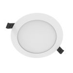 Ledvance Downlight Slim Alu Aluminium Vit 13W 1300lm 90D - 840 Kallvit | Utskärning   150 - IP44 - Dali Dimbar 
