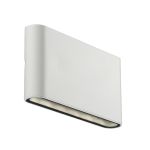 Nordlux Kniver Vägglampa Aluminium Vit 8.5W 350lm - 830 Varm Vit