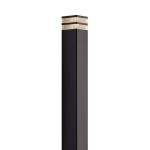 Nordlux Elm Piedestallampa Aluminium Svart | IP44 - Passande för E27