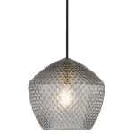 Nordlux Orbiform Pendellampa Glas Grå | Passande för 1x E27