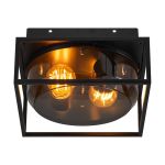 Nordlux Griffin Taklampa Aluminium Svart | Passande för E27