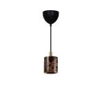 Nordlux Siv Pendellampa Marmor och Metall Brun | 65mm - Passande för E27
