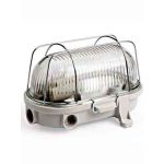 Interlight Bulkhead Bulley Vit Bakelite max. 25W | 195x135mm - IP54 - Passande för 1x E27