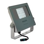 Philips LED Strålkastare Coreline BVP125 Grå 66W 8200lm 9-41x102D - 740 Kallvit | IP66 - Asymmetrisk