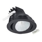 Philips LED Spot LuxSpace Accent Compact Svart RS771B 26W 2700lm 36D - 930 Varm Vit | 130mm - Bästa Färgåtergivning