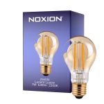 Noxion LED E27 Päron Filament Guld 7W 630lm - 825 Extra Varm Vit| Dimbar - Ersättare 50W