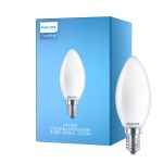 Philips Corepro LED Kronljus E14 Matt 4.3W 470lm - 827 Extra Varm Vit | Ersättare 40W