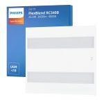 Philips LED Panel FlexBlend RC340B Vit 25.5W 3600lm - 940 Kallvit | 60x60cm - UGR <19 - Bästa färgåtergivning - Rörelse- och ljussensor