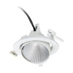 Philips LED Spot Greenspace Accent Elbow Aluminium Vit 22.5W 3000lm 36D - 830 Varm Vit | 163mm - IP20