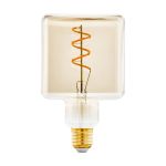 Eglo LED Special E27 Filament Ambar 4W 180lm - 816 Extra Varm Vit | Dimbar - Ersättare 15W