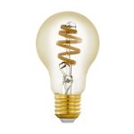 Eglo Connect.Z Smart LED Päron E27 Filament Ambar 4.9W 360lm - 827-865 Justerbar Vit | Dimbar - Ersättare 25W