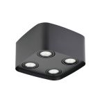 Eglo Tak Spot Arenzano Stål Svart 18.8W 1380lm - 830 Varm Vit | Dimbar - Passande för GU10