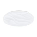 Eglo Vägg och Taklampa Benariba Stål Vit 14.6W 1600lm - 830 Varm Vit | IP20