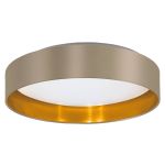 Eglo Taklampa Maserlo 2 Stål Vit 20W 2400lm - 830 Varm Vit