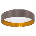 Eglo Taklampa Maserlo 2 Stål Vit 20W 2400lm - 830 Varm Vit