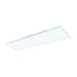 Eglo Taklampa Salobrena-Z Aluminium Vit 33.5W 4150lm - 827-865 Justerbar Vit | IP20 - Dimbar 