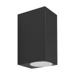 Eglo Vägglampa Jabaga Svart Up & Down 4W 400lm - 850 Kallvit | IP44
