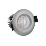 Noxion LED Spot Forseti Aluminium 6W 400lm 36D - 927 Extra Varm Vit | Utskärning   72mm - IP44 - Bästa färgåtergivning - Dimbar