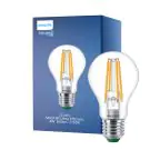 Philips Master Ultra Efficient LED E27 P&auml;ron Filament Klar 4W 840lm - 827 Extra Varm Vit | Dimbar - Ers&auml;ttare 60W
