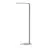 Ledvance LED Golvlampa Grå 43W 5400lm - 840 Kallvit | 1500mm - EU Strömkontakt