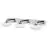 Ledvance Smart+ Wifi LED Vägglampa Badrumsbelysning Silver 18W 1200lm - 830-865 Justerbar Vit | IP44