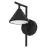 Ledvance LED Decor Vägglampa Fuji Svart 5W 180lm - 930 Varm Vit| Bästa Färgåtergivning