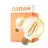 Osram Vintage 1906 LED E27 Globe Filament Guld 7.2W 806lm - 824 Extra Varm Vit | Ersättare 60W