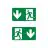 Ledvance Nöd Nödbelysning Utgång Pictograms 