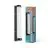 Ledvance LED Vägglampa Badrumsbelysning Orbis Rör Svart 9W 820lm - 830-840 CCT | IP44 - Touchdimmerbar