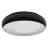 Ledvance LED Taklampa Orbis Livia Svart och Vit 24W 1500lm - 830 Varm Vit | Touchdimmerbar
