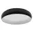 Ledvance LED Taklampa Orbis Livia Svart och Trä 36W 2400lm - 830 Varm Vit | Touchdimmerbar