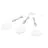 Ledvance LED Spot Spot Magnet Vit 8W 390lm 100D - 830 Varm Vit | 75mm - Dimbar