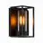 Nordlux Griffin Vägglampa Aluminium Svart | Passande för E27