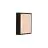 Nordlux Oliver Vägglampa Fyrkant Svart 9W 600lm - 827 Extra Varm Vit