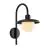 Nordlux Berlo Vägglampa Metall Svart | Passande för 1x E27