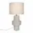 Nordlux Bordslampa Dugan Ceramic och Textil Beige | Passande för 1x E14