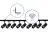Bright Choice Komplett set 1-Fas Rail L 2 x 2 Meter Svart | incl. 9x Spot + GU10 2700K 3W Dimbar + Ändkåpa, Strömkontakt och L -Anslutningsstycke