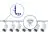 Bright Choice Komplett set 1-Fas Rail L 1,5 x 2 Meter Vit | incl. 7x Spot + GU10 2700K 3W Dimbar + Ändkåpa, Strömkontakt och L -Anslutningsstycke 