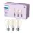 Flerpack 3x Philips Lampa LED E27 Päron Filament Klar 7W 850lm - 840 Kallvit
